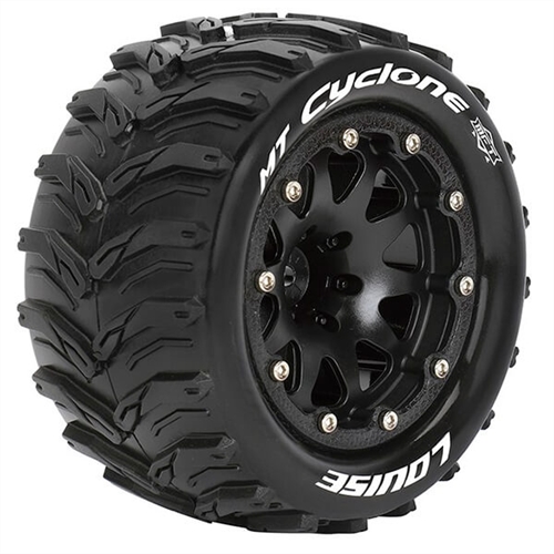 LOUISE RC MT-CYCLONE 1/10 SOF T BEAD-LOCK/1/2 OFFSET HEX 12M